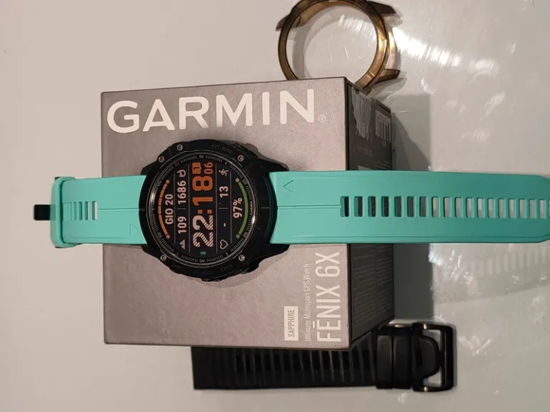 Garmin Fenix 6x Sapphire bike de segunda mano — imagen 2 de 4