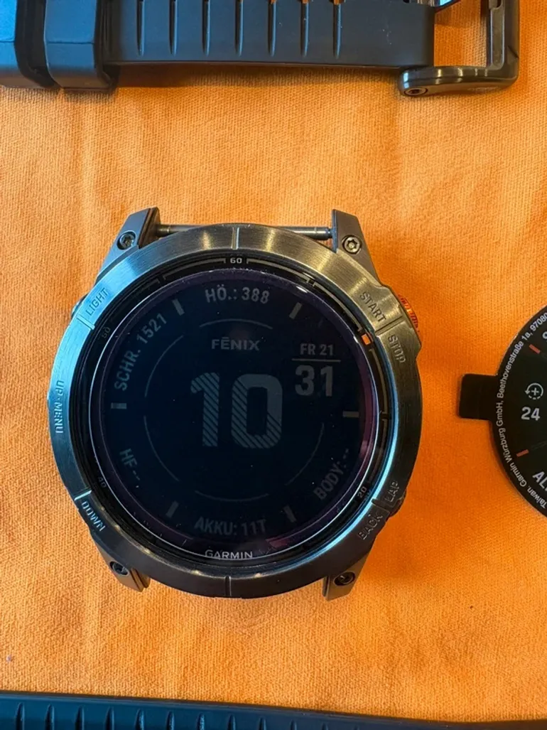 Garmin Fenix 7X Pro Solar 51mm bike de segunda mano — imagen 3 de 6