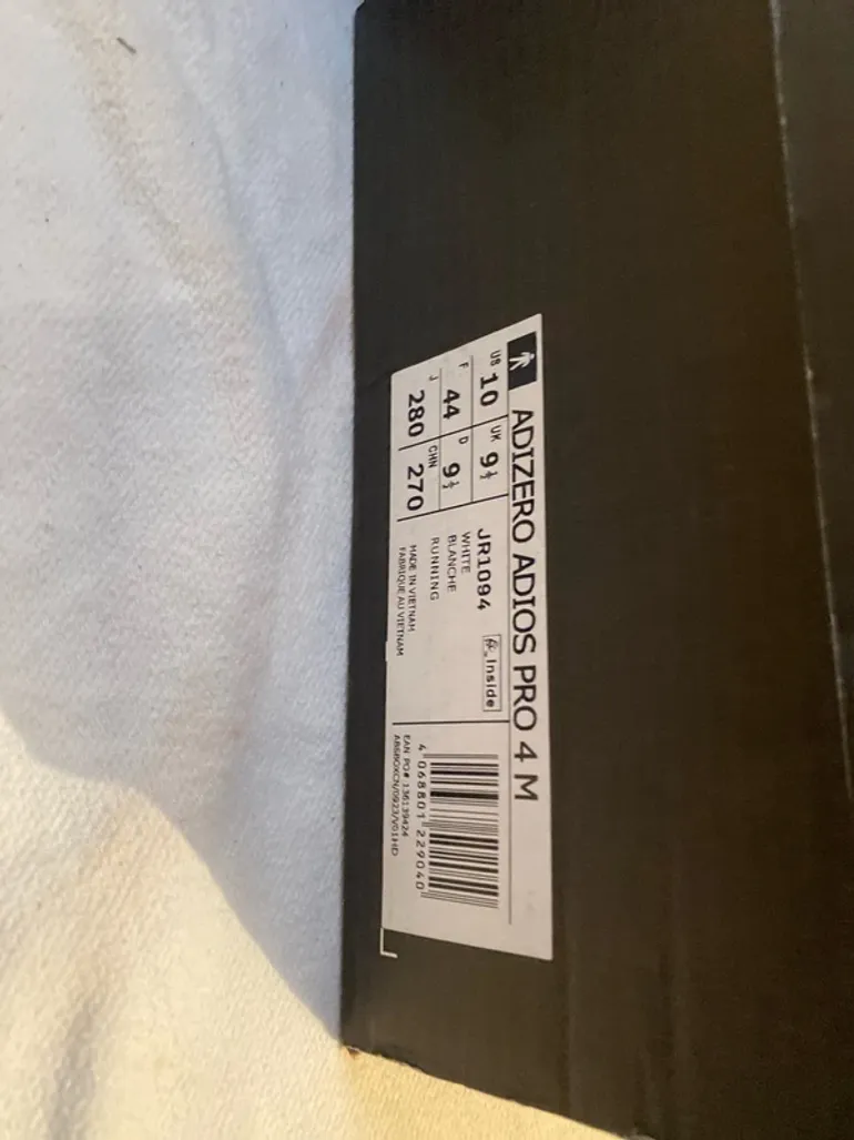 Used Adidas adizero adios pro 4 bike — image 9 of 9