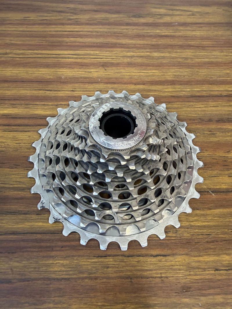 Used Sram Red 22 Cassette Drivetrain & Pedals