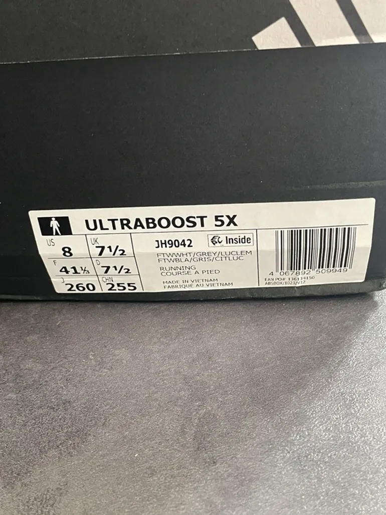 Used Adidas UltraBoost 5 X bike — image 9 of 9