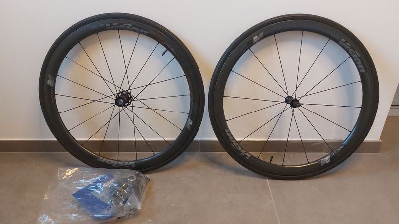 Used Vision Metron 40 SL Tubular Wheels