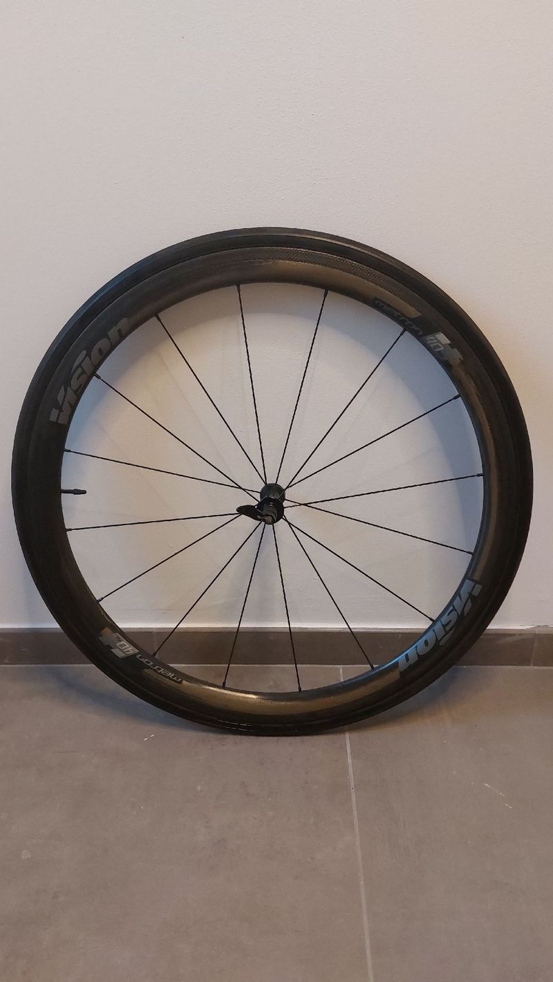 Used Vision Metron 40 SL Tubular Front Wheel Wheels