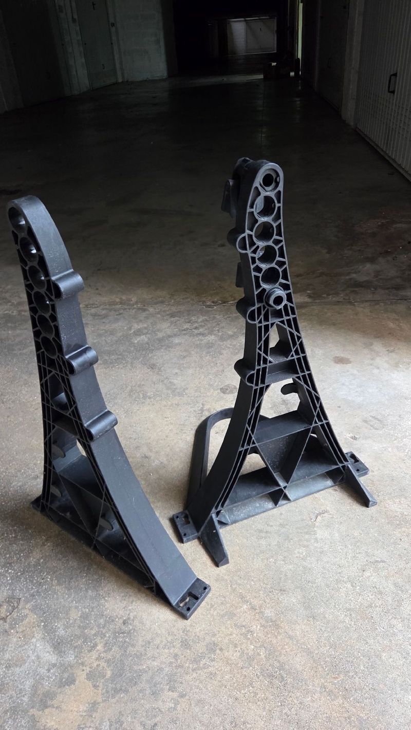 Used Hebie TURRIX schwarz Portabici da terra 2019 Cycling Accessories