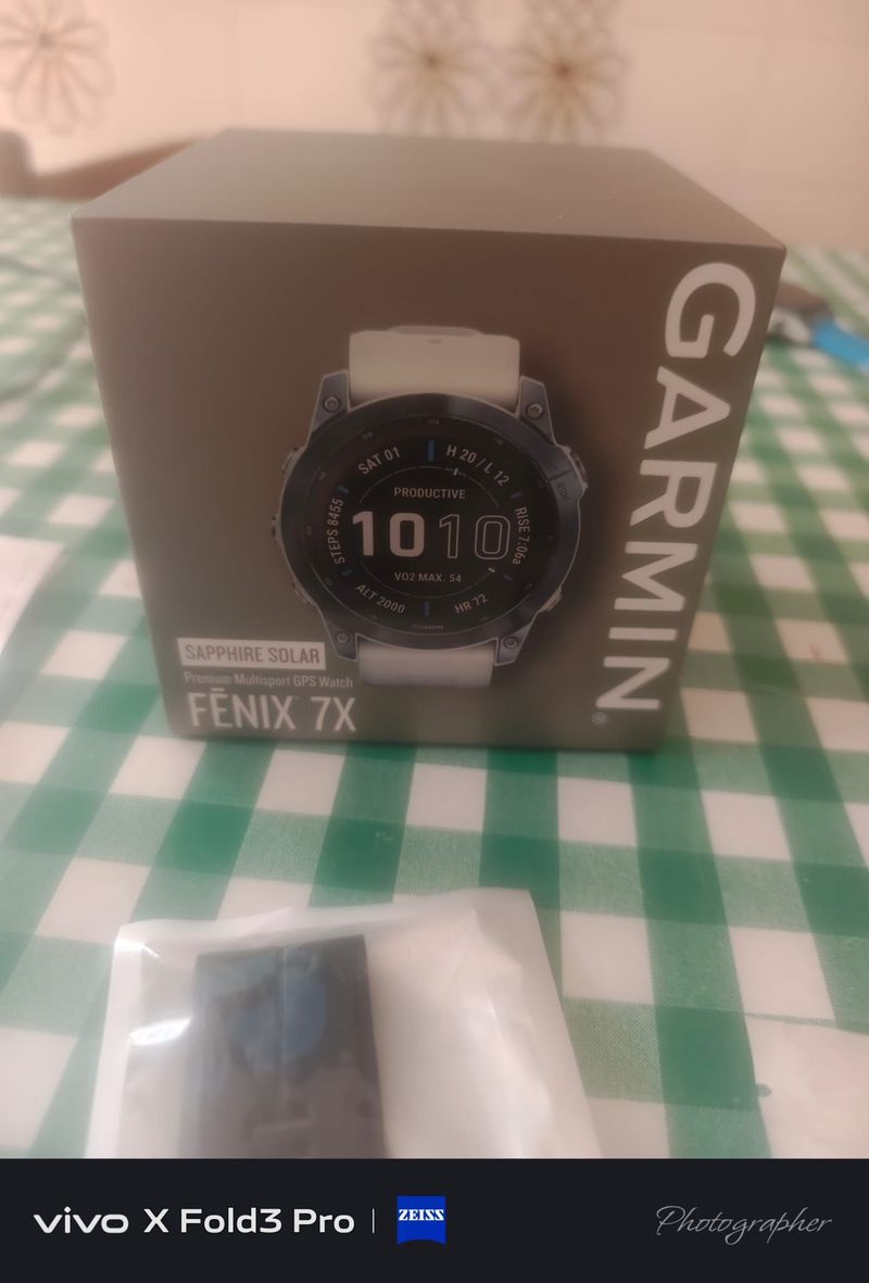 Used Garmin Fenix 7x Solar Sapphire 2024 Electronics