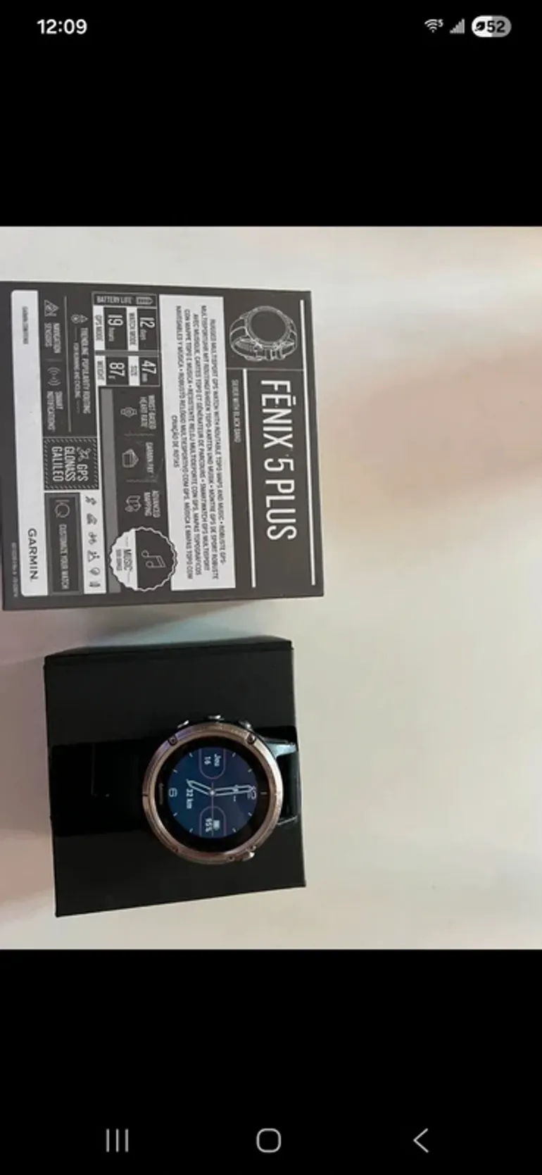 Garmin fénix 5 plus bike de segunda mano — imagen 1 de 3