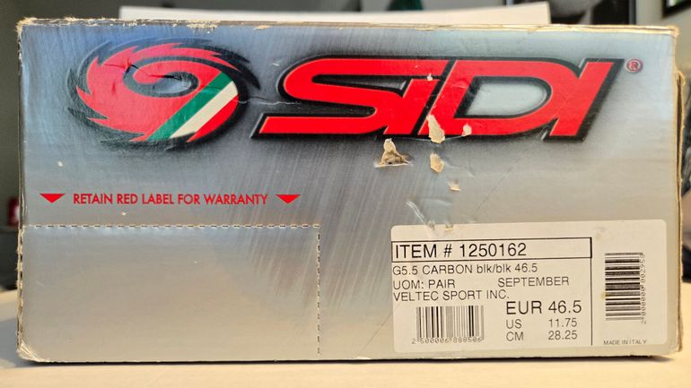 Used Sidi Genius 5.5 Carbon Road Cycling Shoes bike — image 8 of 9