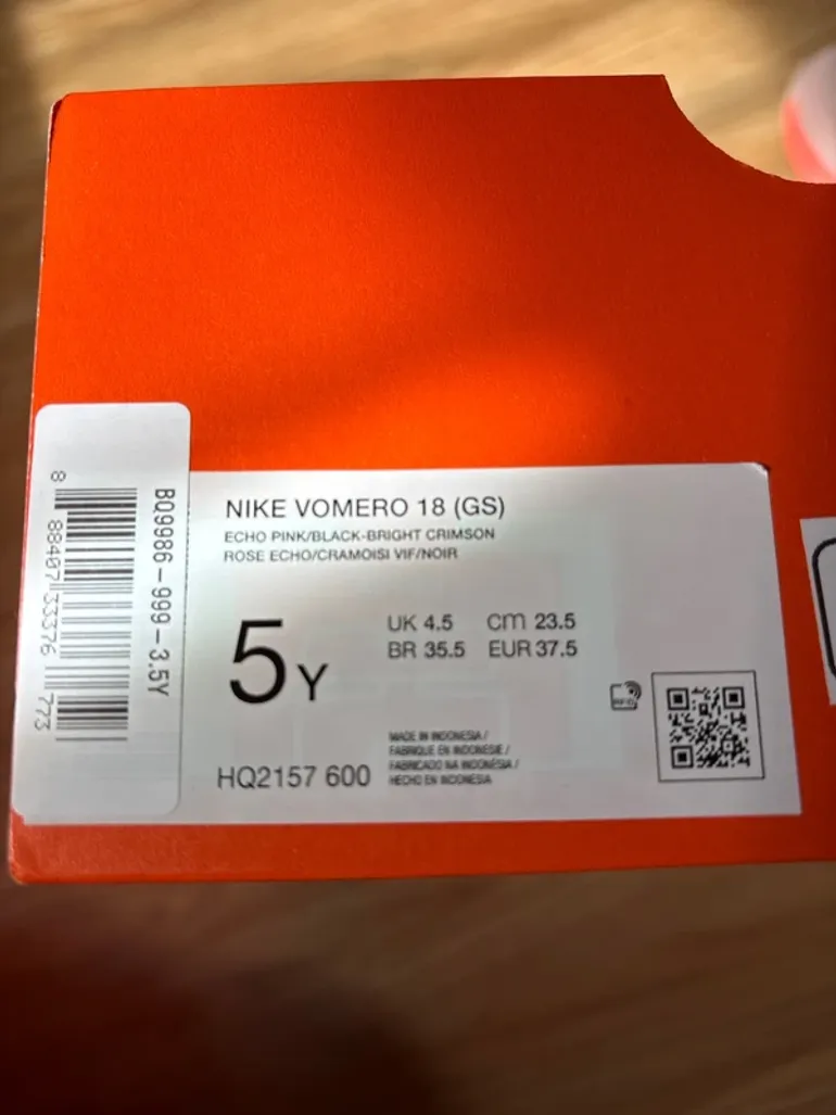 Used Nike Vomero 18 bike — image 8 of 8