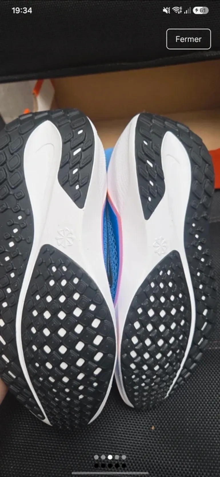 Used Orange Nike Air Zoom bike — image 9 of 10