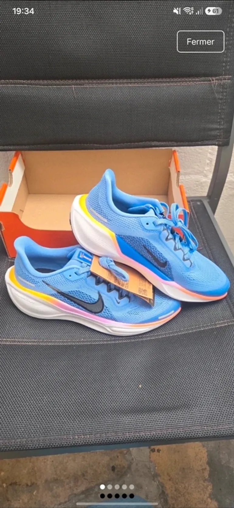Used Orange Nike Air Zoom bike — image 6 of 10