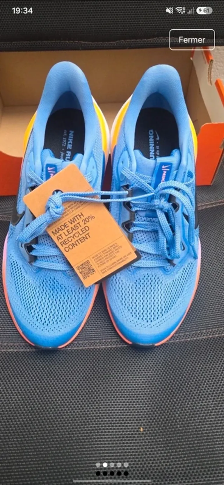 Used Orange Nike Air Zoom bike — image 7 of 10