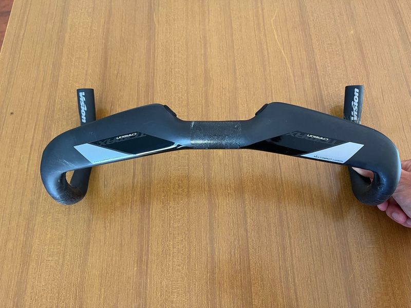 Used Vision Aero Compact Carbon Handlebar Cockpit