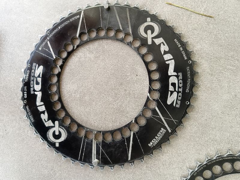 Used Rotor Corone 53/39 Drivetrain & Pedals