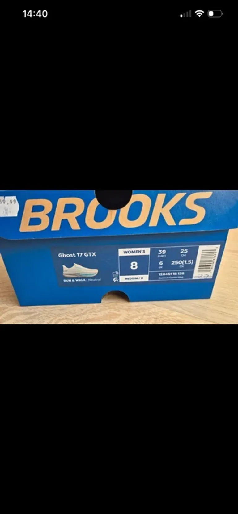 Tweedehands Brooks Ghost 17 GTX bike — afbeelding 10 van 10