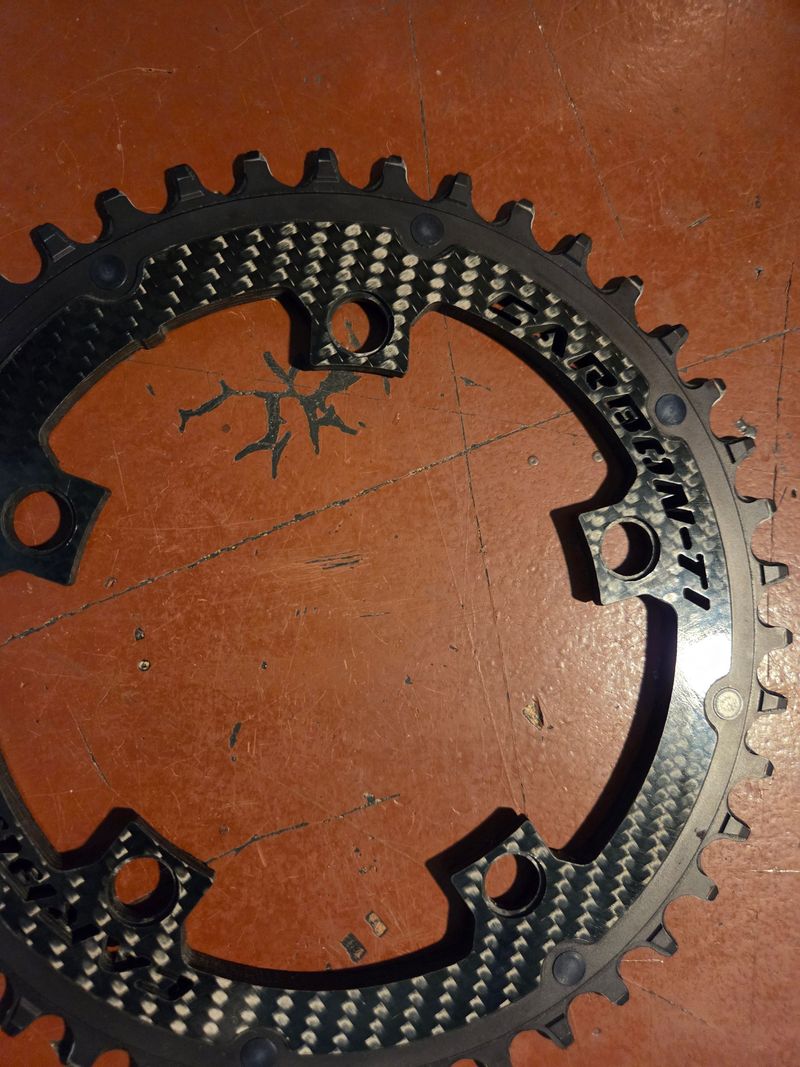 Tweedehands Carbon-Ti X-SingleCarbon BCD 110 42t 2025 Drivetrain & Pedals