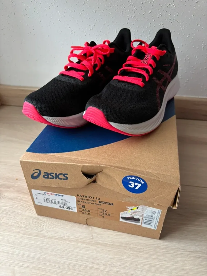 Used Asics Patriot 13 Running Shoes