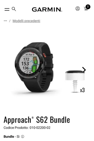 Garmin Approach S62 bike d'occasion — image 6 sur 6