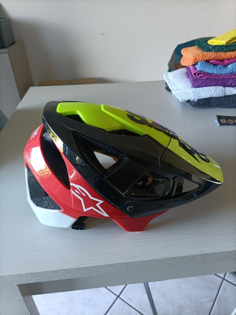 Alpinestars Vector MIPS Helmet bike usato — immagine 5 di 6