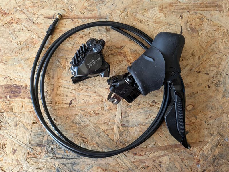 Tweedehands Shimano 105 Di2 Schalthebel rechts Drivetrain & Pedals