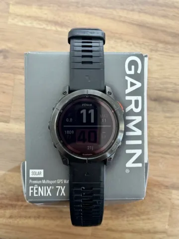 Garmin fenix 7x pro solar bike de segunda mano — imagen 1 de 2