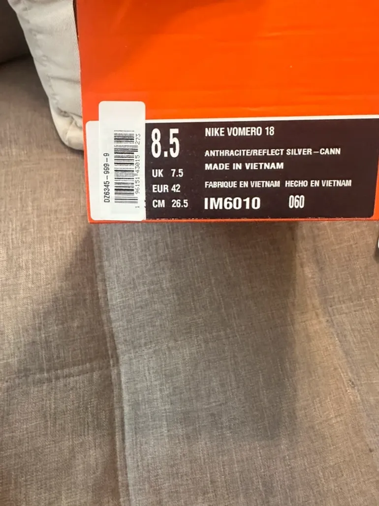 Brugt Nike Vomero 18 EMEA bike — billede 3 af 5