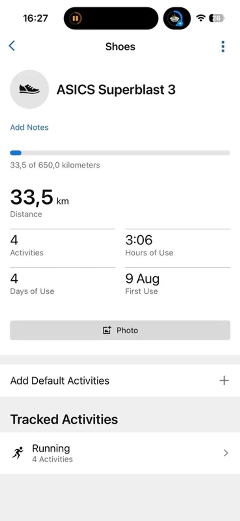 Used Asics Superblast 3 bike — image 6 of 6