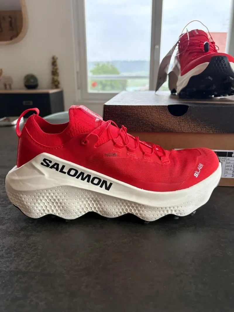Used Salomon Glide Slab Running Shoes