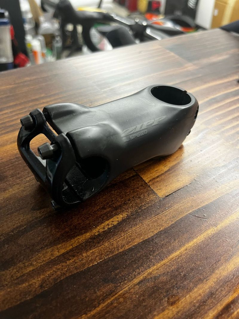 Used Zipp SL Speed Stem Cockpit