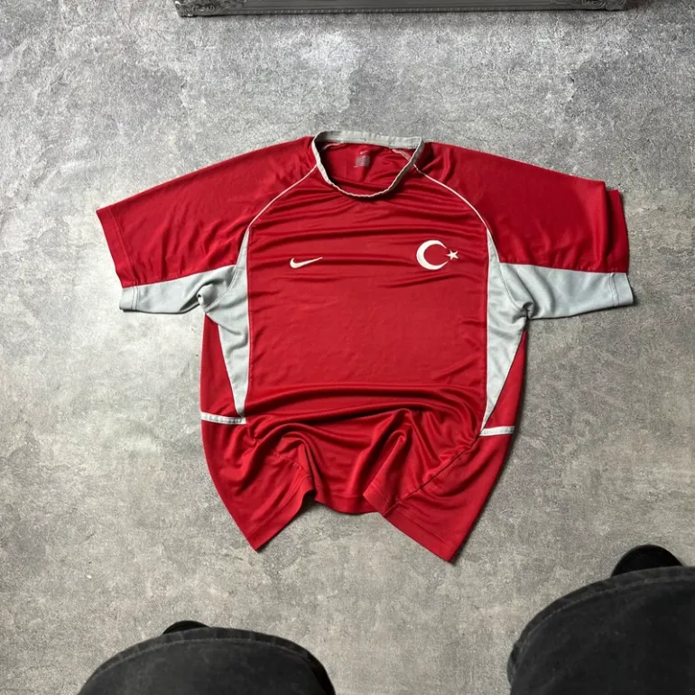 Used White Turkey National Football Team Training T-Shirt 2003 bike — image 2 of 7
