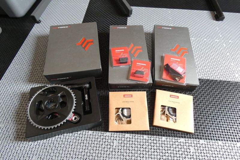 Used Sram Force eTap AXS HRD Groupset Groupset