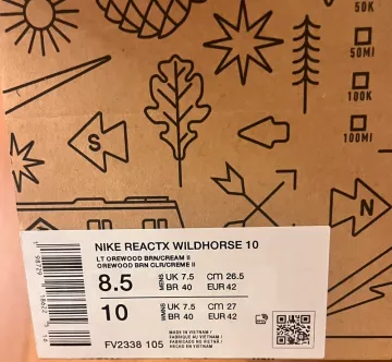 Brugt Nike ReactX Wildhorse 10 bike — billede 5 af 7