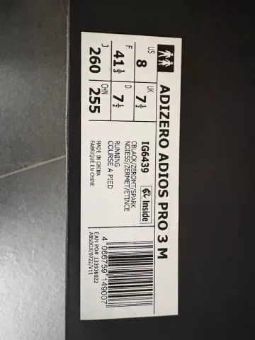 Gebrauchtes Adidas Adizero Adios Pro 3 bike — Bild 8 von 8