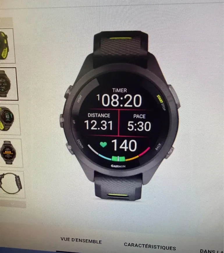 Used Garmin Forerunner 265S bike — image 3 of 12