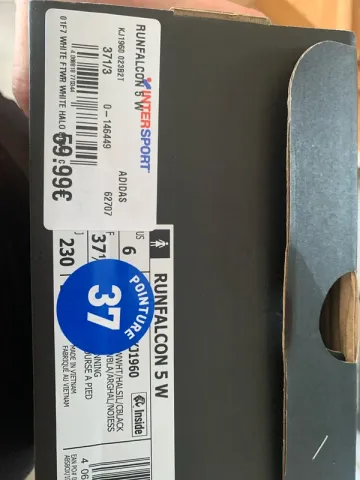 Używany Adidas Runfalcon 5 W bike — zdjęcie 6 z 6