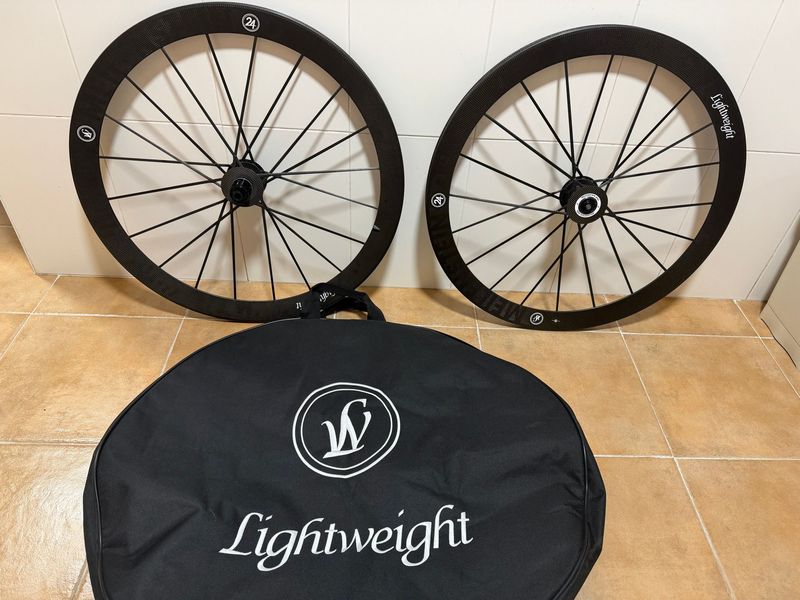 Used Lightweight Meilenstein T 24D Disc Tubular 2024 Wheels