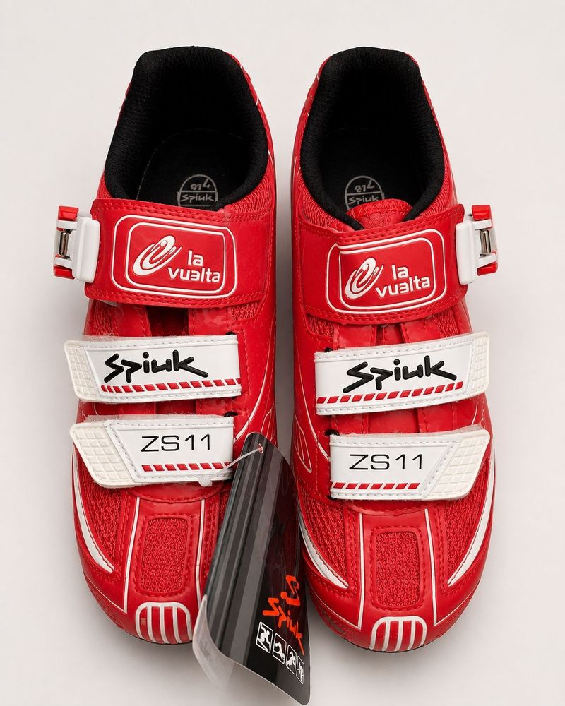 Brugt Spiuk SCARPE CICLISMO DA CORSA ZS11R LA VUELTA NUOVE T. 41 Cycling Shoes