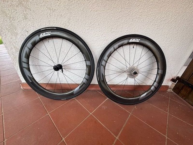 Used Zipp 404 Firecrest Tubular Wheelset Wheels