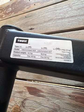 Brugt Thule VeloCompact 927 bike — billede 3 af 3