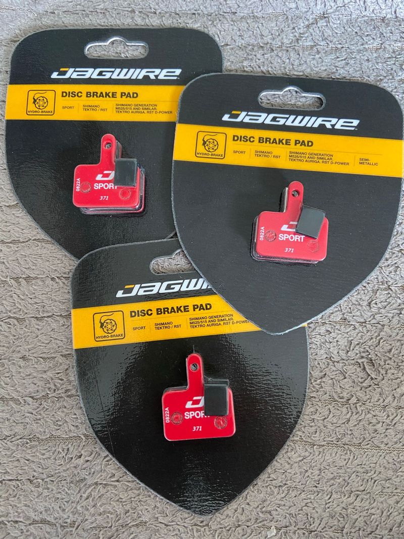 Used Jagwire Disc Brake Pad Semi-Metallic Brakes