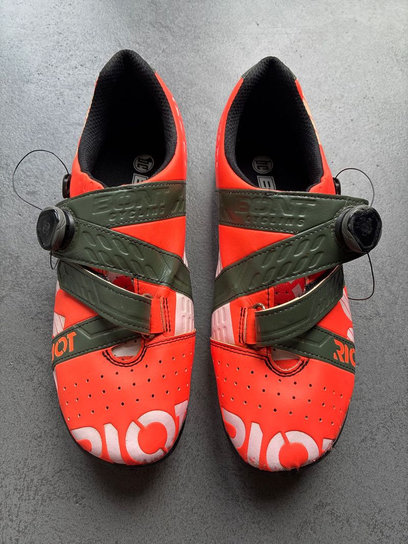 Used Bont Riot Road Shoes Cycling Shoes