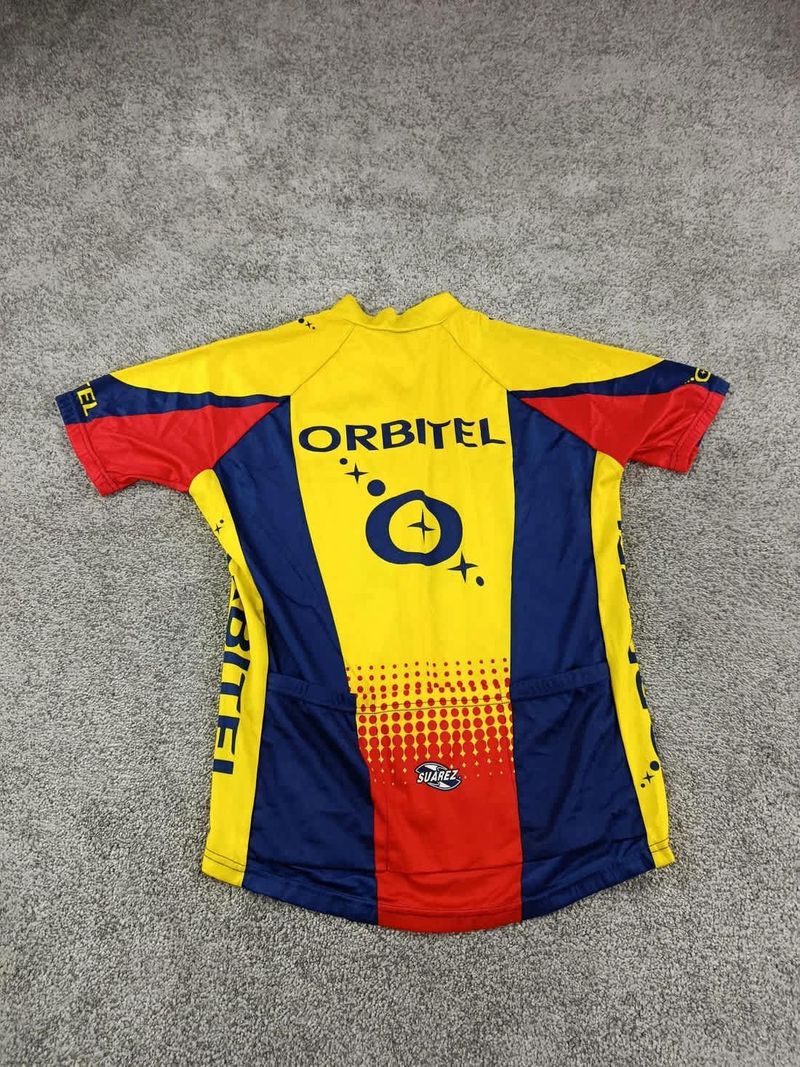 Suarez maillot velo homme taille l -10 7440 cyclisme route respirant Orbitel Colombie, marque:, état: Très bon état, taille: L, 25, 00 € Cycling Clothing d'occasion