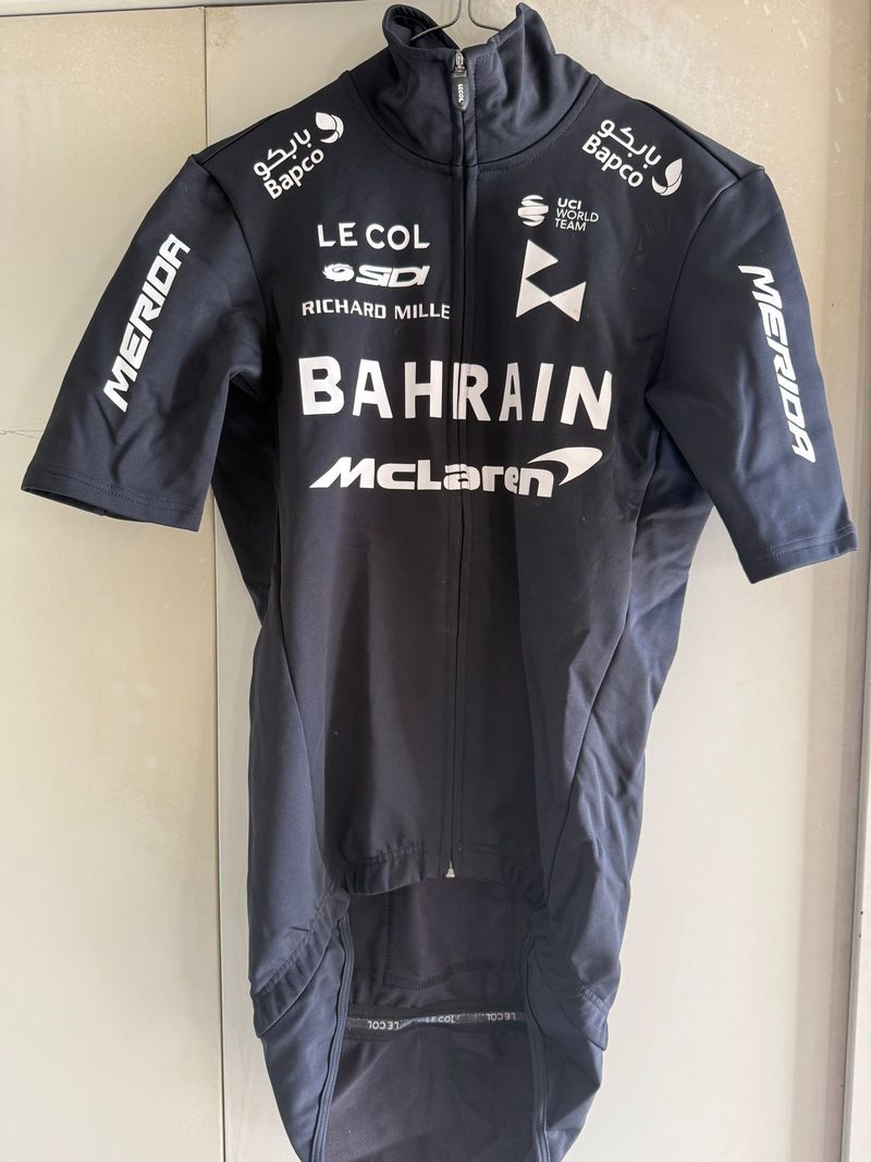 Used Le Col Gabba Bahrain McLaren Cycling Clothing