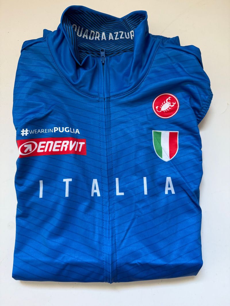 Used Castelli Nazionale Smanicato Cycling Clothing