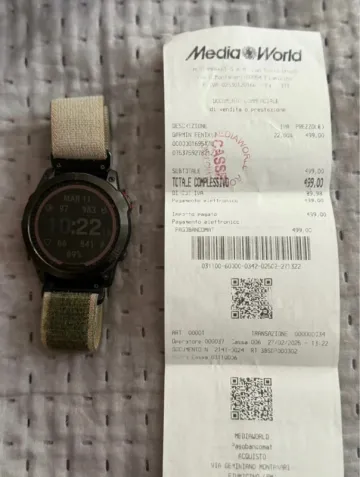 Used Garmin Fenix 7X Solar bike — image 3 of 8