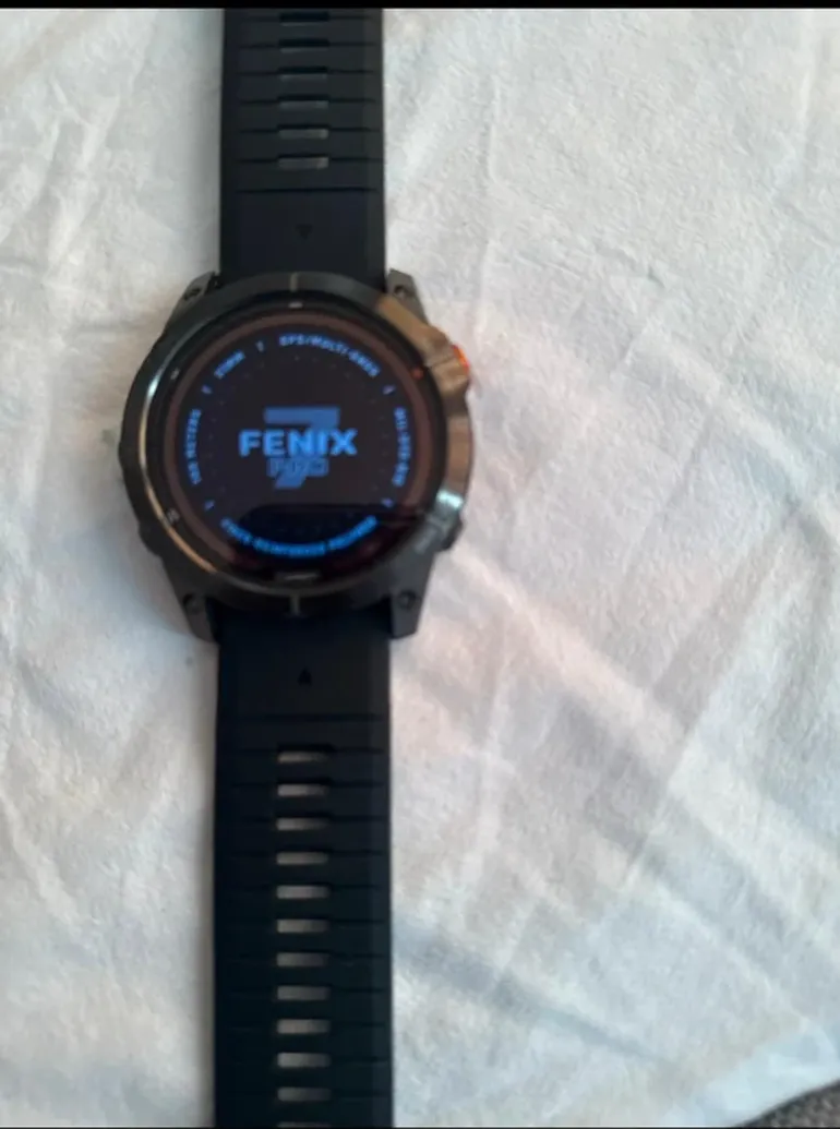 Used Garmin fenix 7X pro solar bike — image 2 of 3
