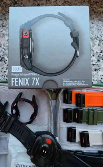 Used Garmin Fenix 7x Solar bike — image 8 of 8