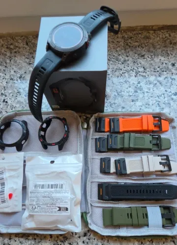 Used Garmin Fenix 7x Solar bike — image 2 of 8