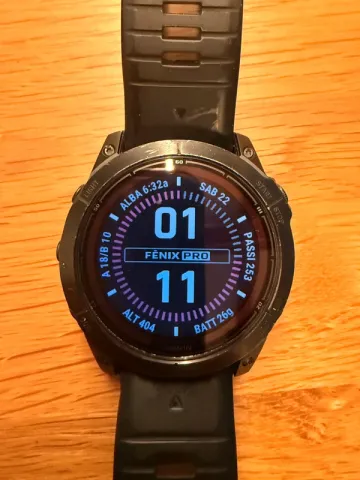 Used Garmin Fenix 7X Pro Sapphire Solar bike — image 1 of 7