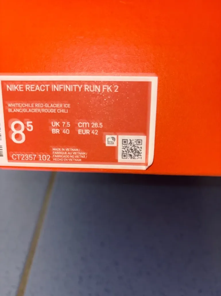 Used Nike React Infinity Run FK 2 bike — image 5 of 5