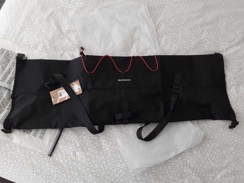 Gebrauchtes Siroko BikePacking Travel Handlebar Bag Miles Black Cycling Accessories